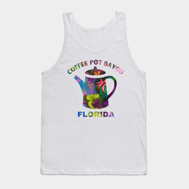 Coffee Pot Bayou - Florida Tank Top by MtWoodson